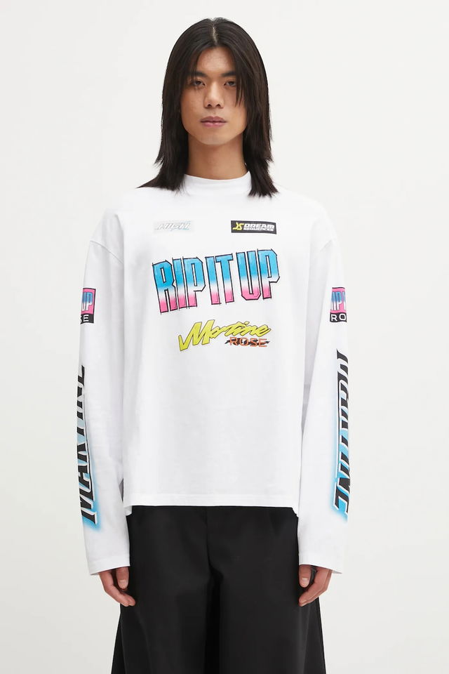 Martine Rose Graphic Long-Sleeve T-Shirt