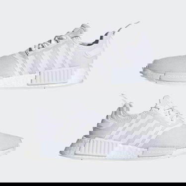 Кецове и обувки adidas Originals NMD_R1 Primeblue Бяло | GX8313, 6