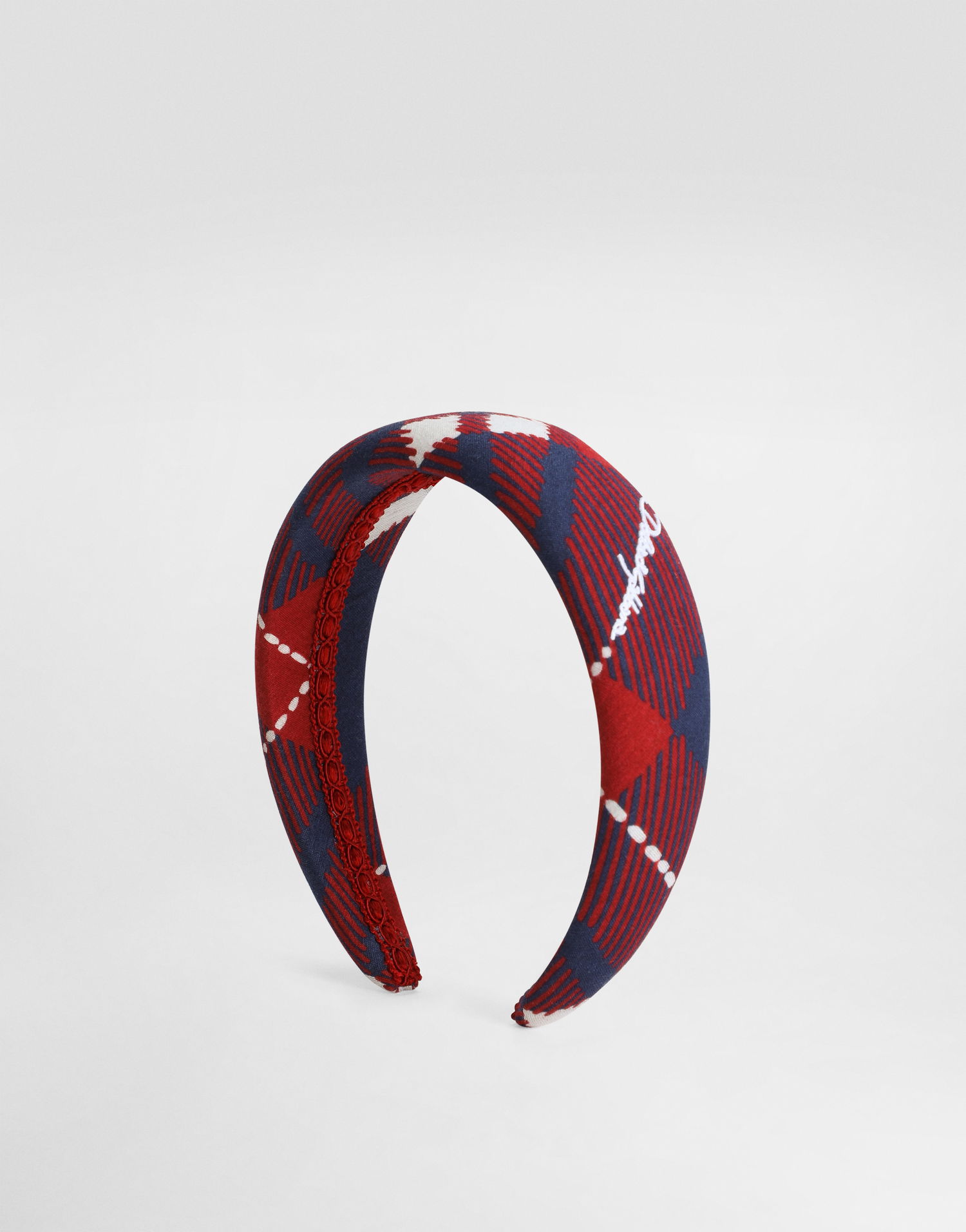 Аксесоари Dolce & Gabbana Dolce & Gabbana Tartan-Print Padded Headband Многоцветен | LB3L54ISMKMHD5QB, 1