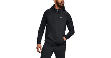 Суитчър Under Armour Fleece Full Zip Hoodie Черно | 1320737-001, 1