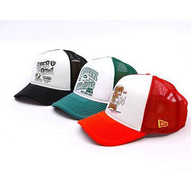 Шапка New Era San Francisco 49ers NFL Super Bowl 9FORTY Trucker Cap One Size (56-59 cm) Червено | 60595295, 5