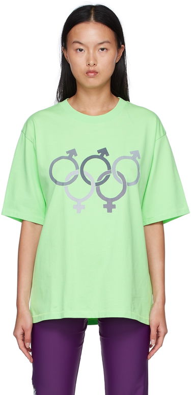 Тениска ERL Green Olympics Sex T-Shirt Зелено | ERL04T010, 0