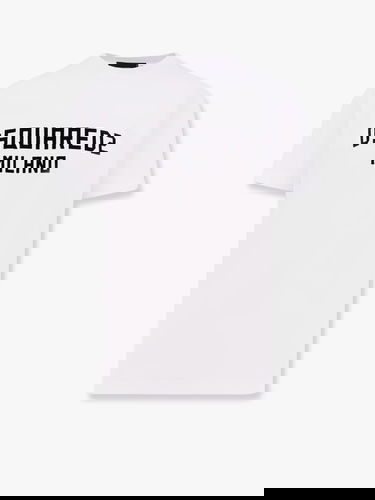 Тениска DSQUARED2 Men's White Graphic T-Shirt Бяло | S74GD1418D20020961, 0