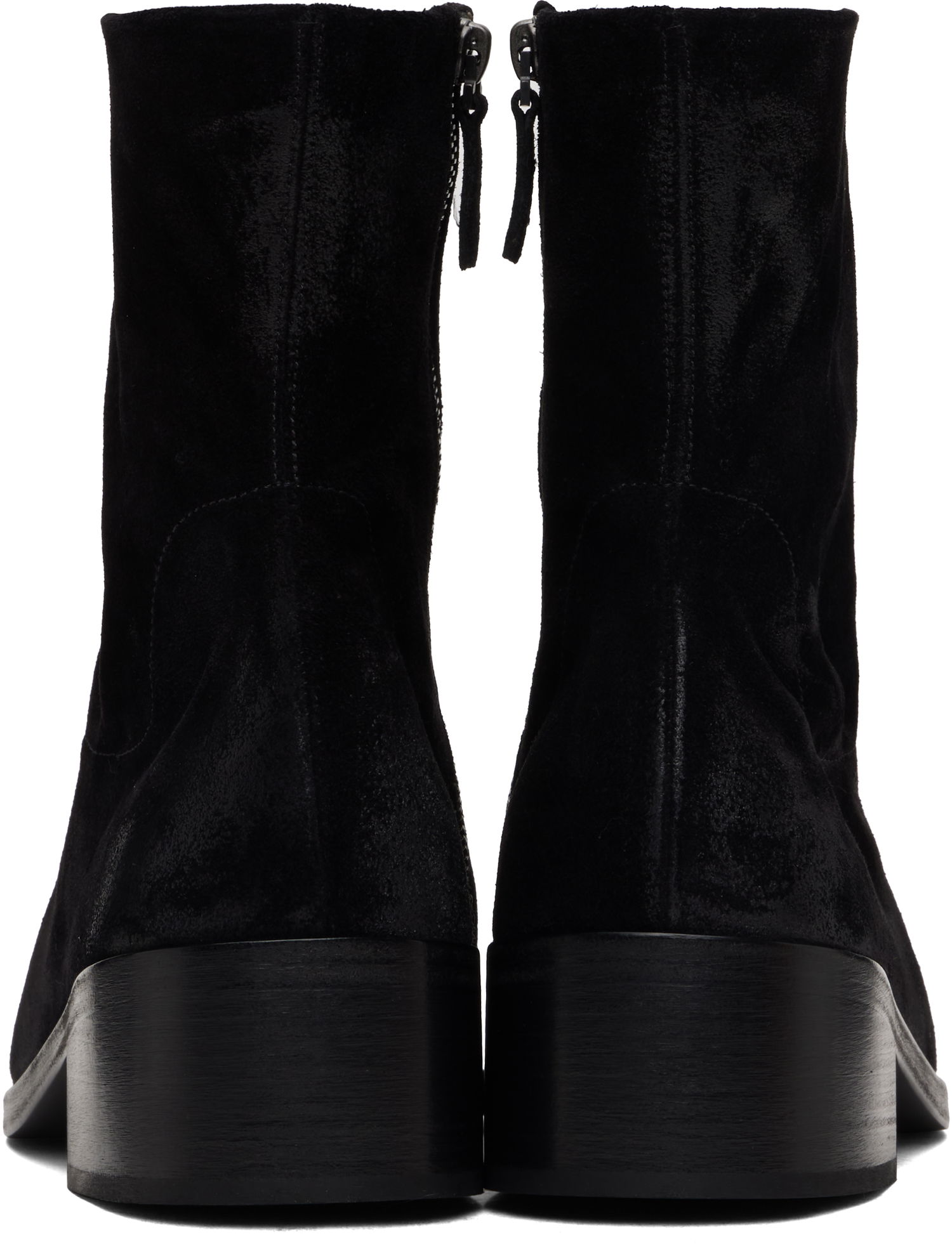 Облекло Marsèll Marsèll Cassello Suede Ankle Boots Черно | MM4340 P024666, 1
