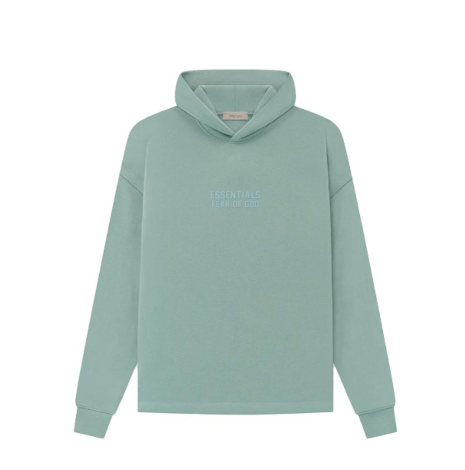 Суитчър Fear of God Fear of God Essentials Relaxed Hoodie Зелено | FOG-SS23-277