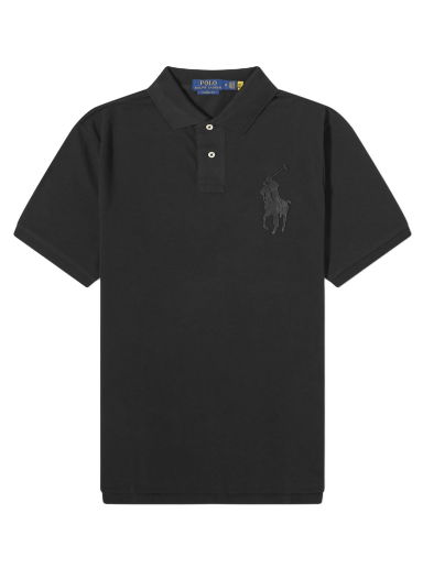 Поло тениска Polo by Ralph Lauren Leather PP Polo Tee Черно | 710920220001