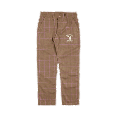 Панталони Pleasures Playboy x Clash Pants Кафяво | P22PB034 BROW, 0