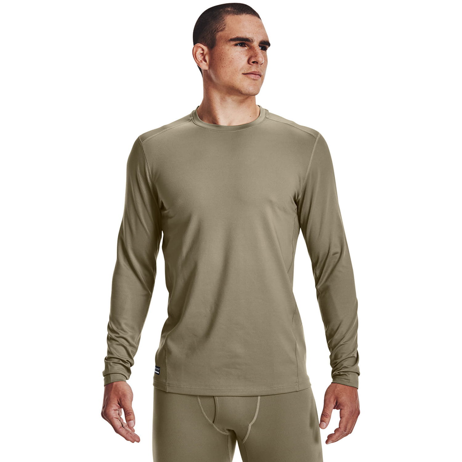 Тениска Under Armour Tac Crew Cgi Base Federal Tan Бежово | 1365389-499, 0