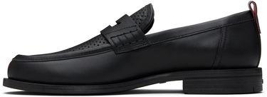Кецове и обувки BOSS Hugo Perforated Loafers Черно | 50548646, 2