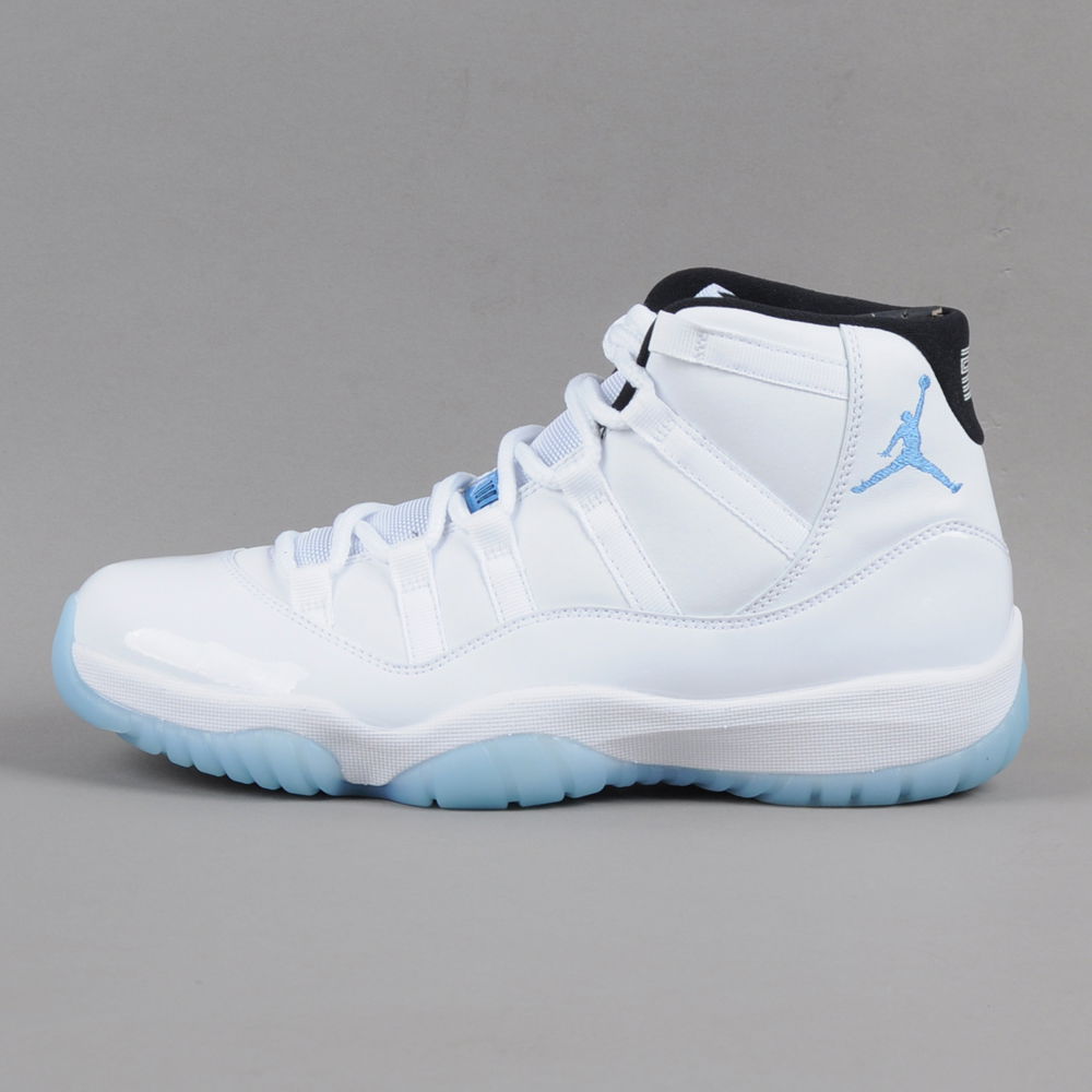 Кецове и обувки Jordan Air Jordan 11 Retro "Legend Blue" 2014 Бяло | 378037-117, 0