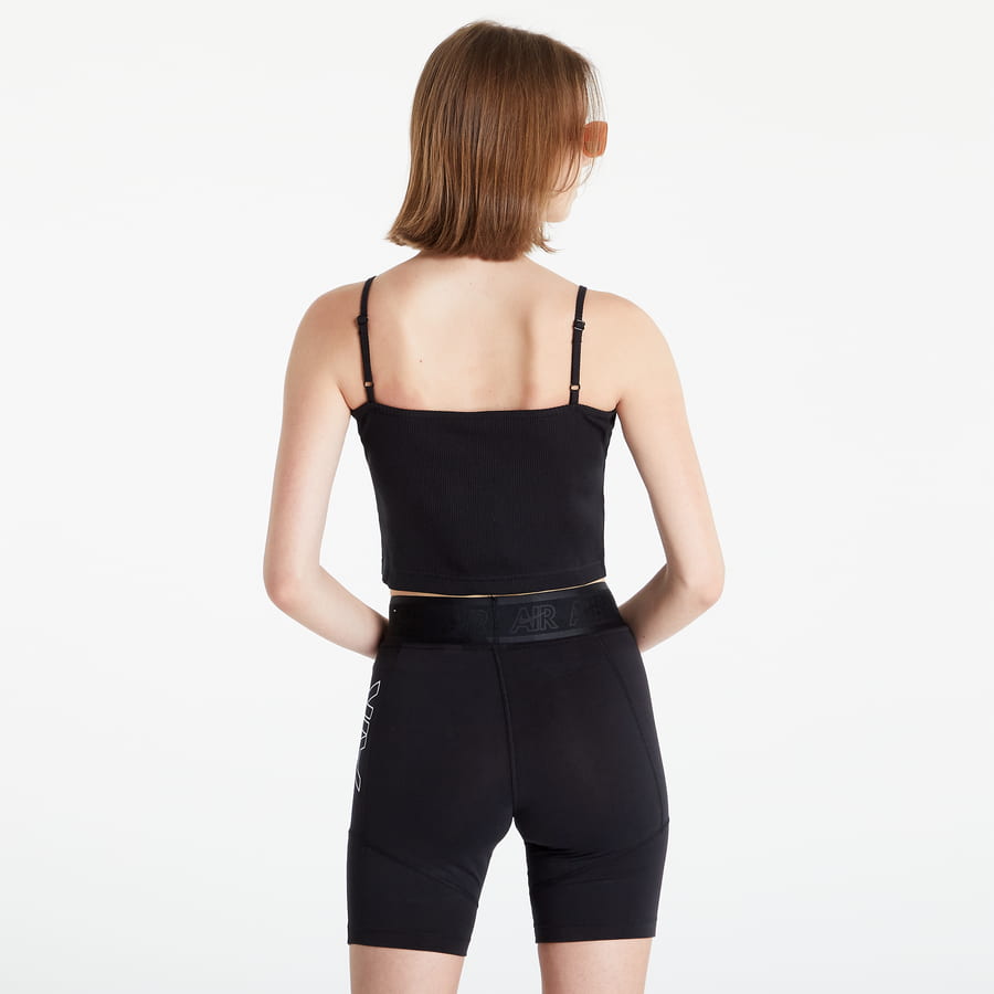Потник Nike Ribbed Cropp Top W Черно | DM6737-010, 1