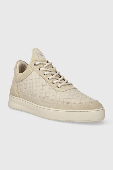 Кецове и обувки Filling Pieces Low Top Quilted Бежово | 10100151919, 1