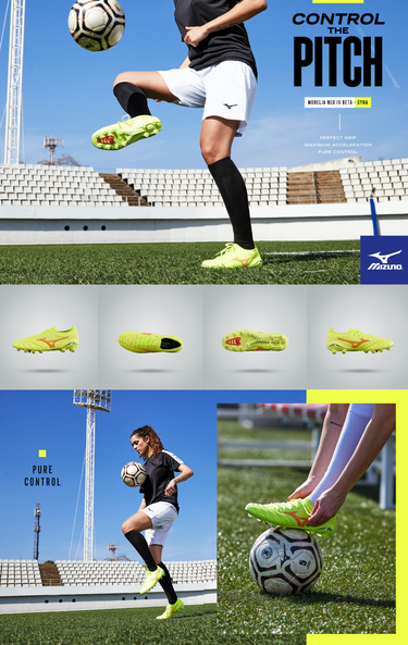 Кецове и обувки Mizuno Mizuno Morelia Neo IV Made in Japan FG Жълто | p1ga2440-045, 5