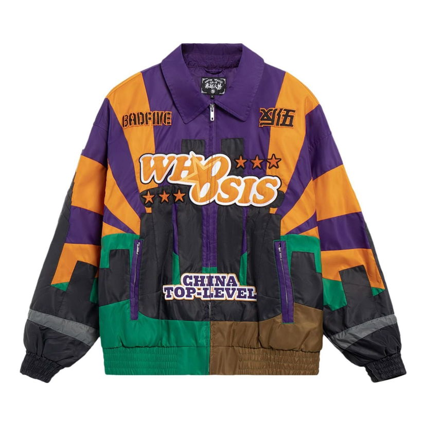 Яке бомбър Li-Ning WHOOSIS BadFive Graphic Jacket Лилаво | AJDSB15-1