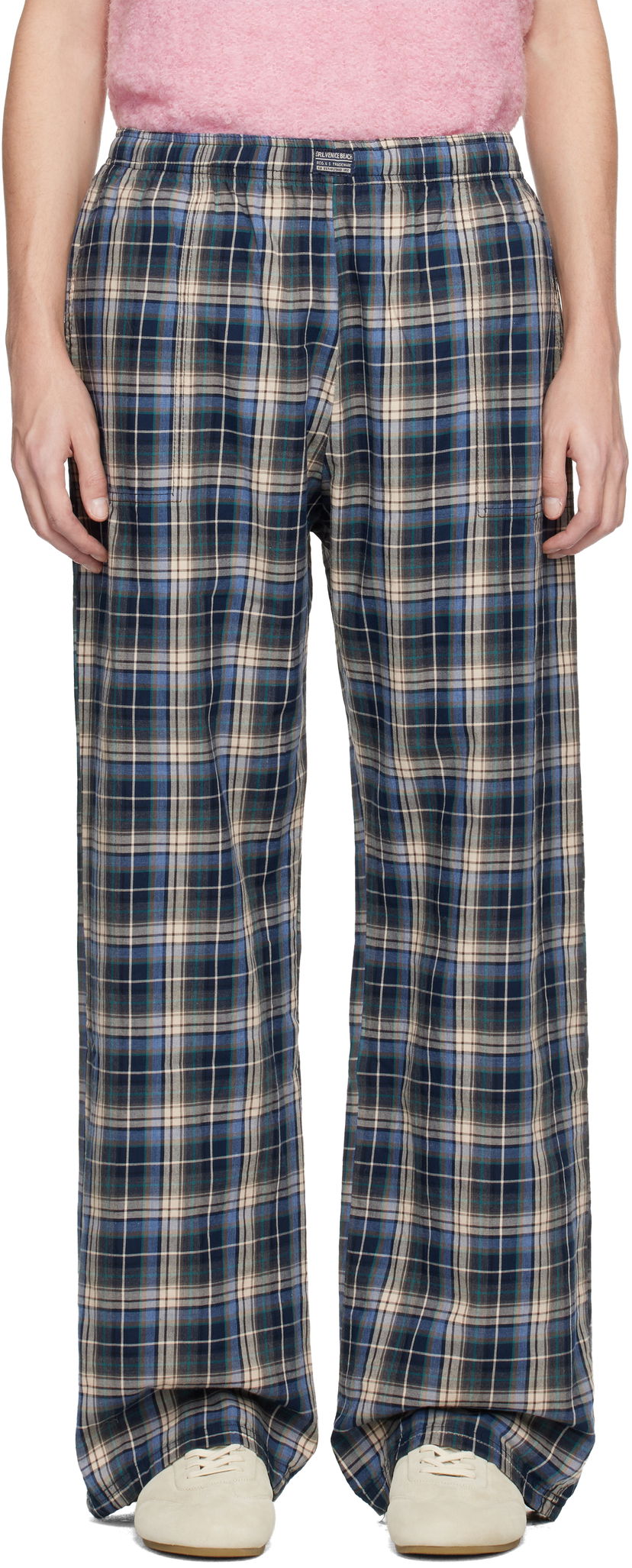 Спортни панталони ERL Plaid Sweatpants Многоцветен | ERL11P013