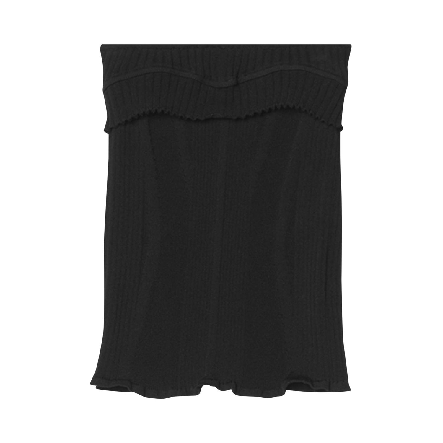 Потник Jacquemus La Maille Lucca Tube Top Черно | 223KN038 2173 990, 1