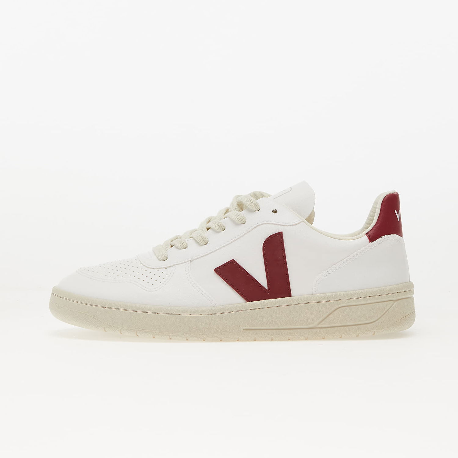 Кецове и обувки Veja V-10 White/ Marsala Бяло | VX0703279B, 0