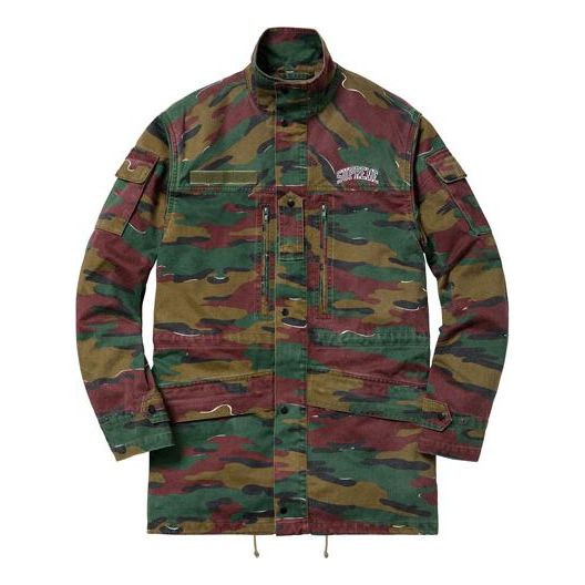 Яке Supreme Infantry Jacket Jigsaw Camo Многоцветен | SUP-SS18-771