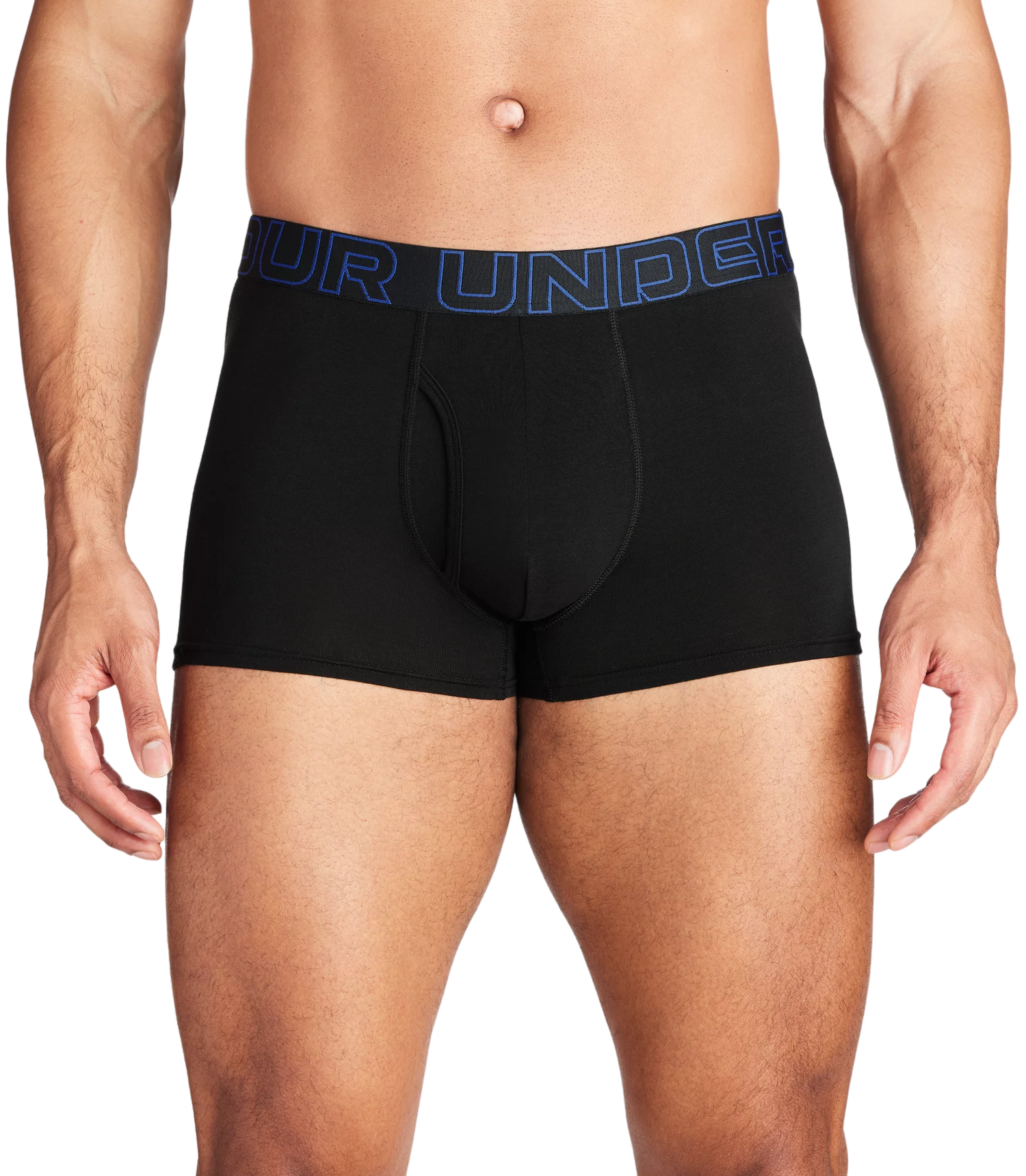 Боксерки Under Armour Performance Cotton 3" 3P Черно | 1383891-002, 0