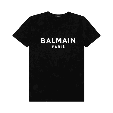 Тениска Balmain Printed T-Shirt Черно | XH1EF000BB23 EAB NOIR, 0