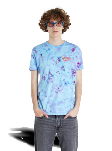 Тениска Thank You Skateboards Logo Collide Tie Dye Tee Синьо | CLDE-Tie Dye