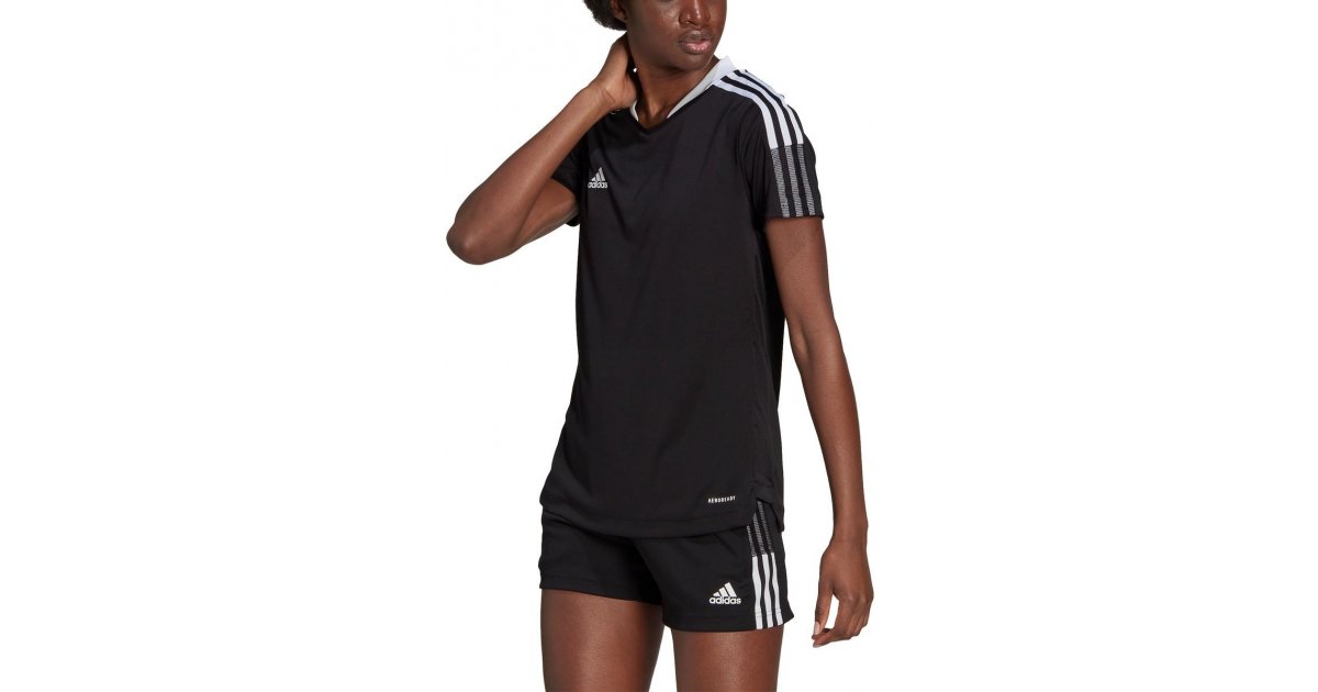 Тениска adidas Originals Tiro 21 Training T-Shirt Черно | gm7582, 1