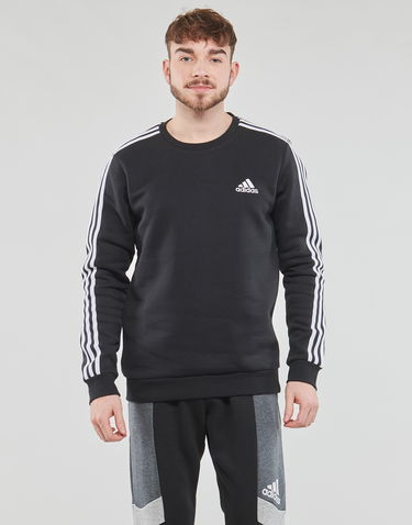 Суитчър adidas Originals Essentials Fleece 3-Stripes Sweatshirt Черно | IB4027=GK9106, 0
