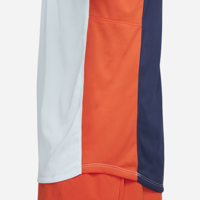 Тениска Nike Dri-FIT ADV Slam Tennis Top Синьо | DN1820-474, 1