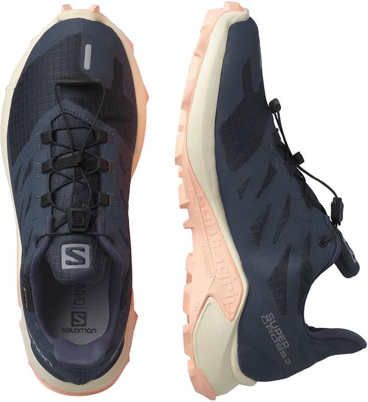 Кецове и обувки Salomon Supercross 3 GTX W In Тъмно синьо | l41456400, 1