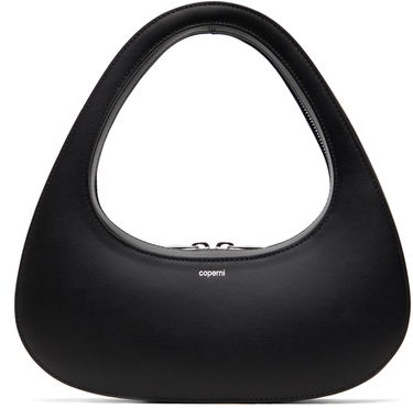Чанта през рамо Coperni Swipe Baguette Shoulder Bag Черно | COPBA04405, 0