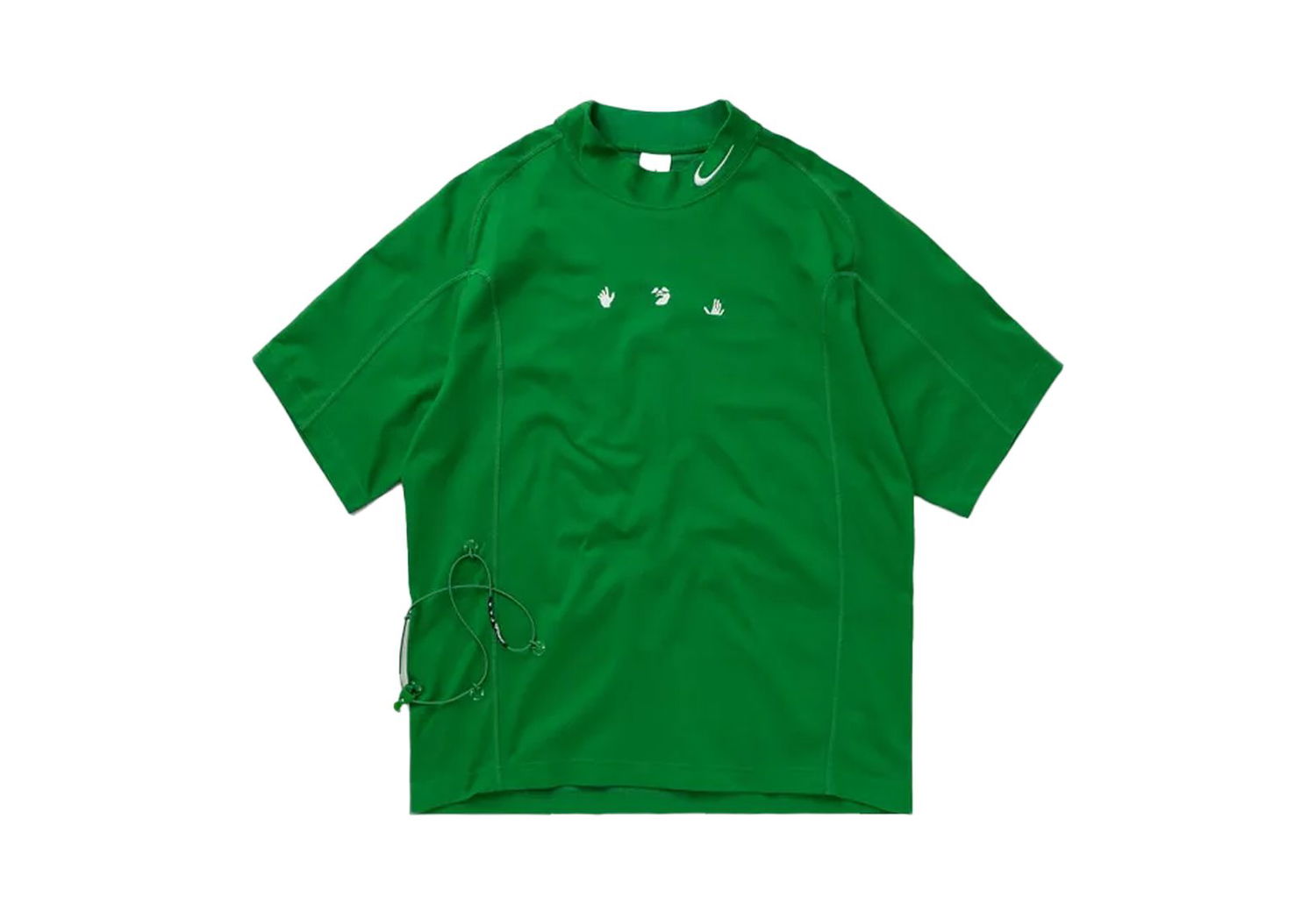 Риза Nike x Off-White Tee Green Зелено | DV4401-389, 0