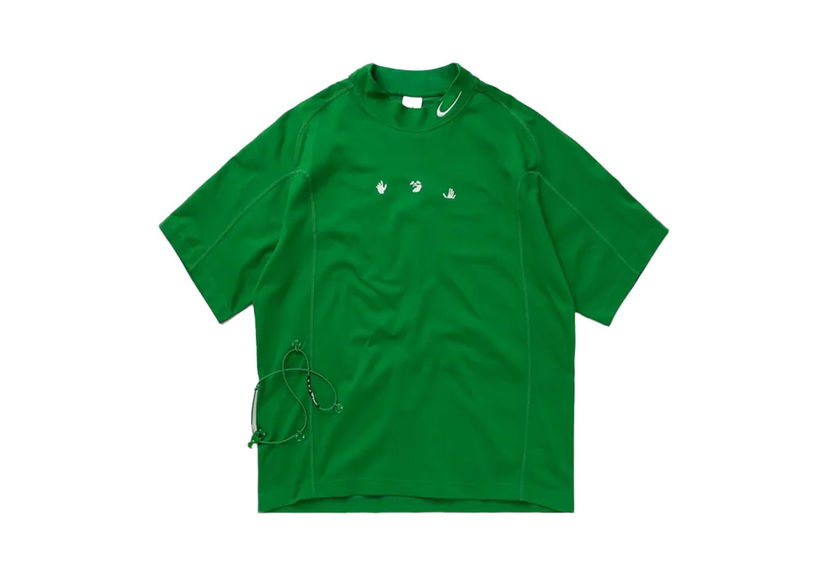 Риза Nike x Off-White Tee Green Зелено | DV4401-389