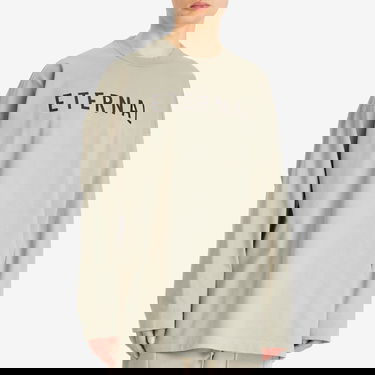 Тениска Fear of God Fear Of God Eternal Long Sleeve T-Shirt, Size Large Бежово | FGE250-5111HWJ-085, 2