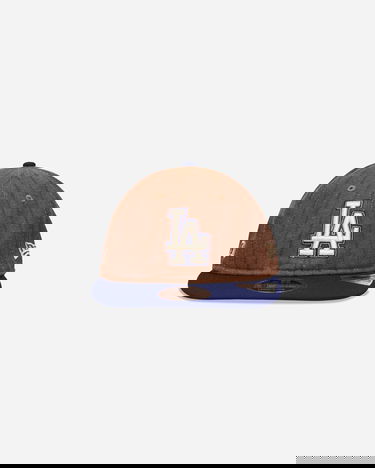 Шапка с козирка New Era LA Dodgers Three Looms x MLB Wool Pinstripe 9FIFTY Cap Синьо | IY70 201, 2