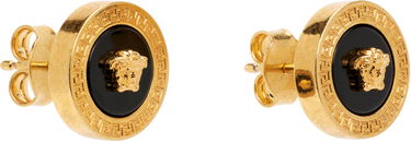 Обеци Versace Enamel Medusa Earrings Бежово | DG27256_DJMR, 4
