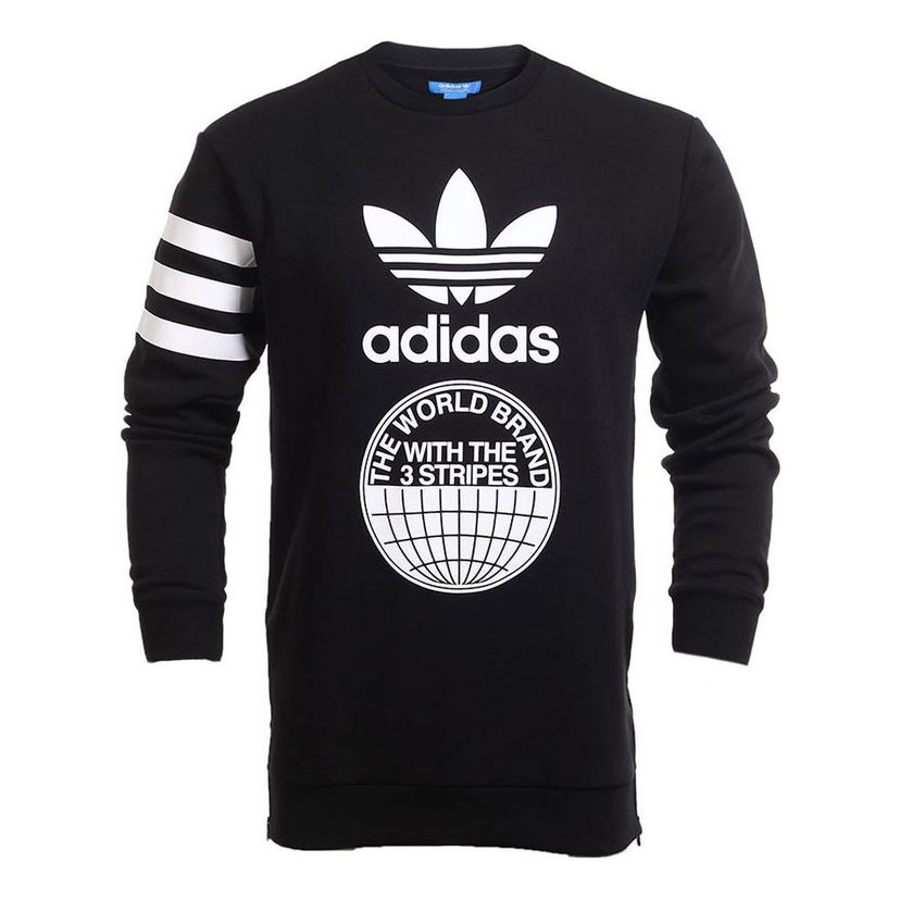Суитчър Reebok Marble Print Sweatshirt Черно | BP8911