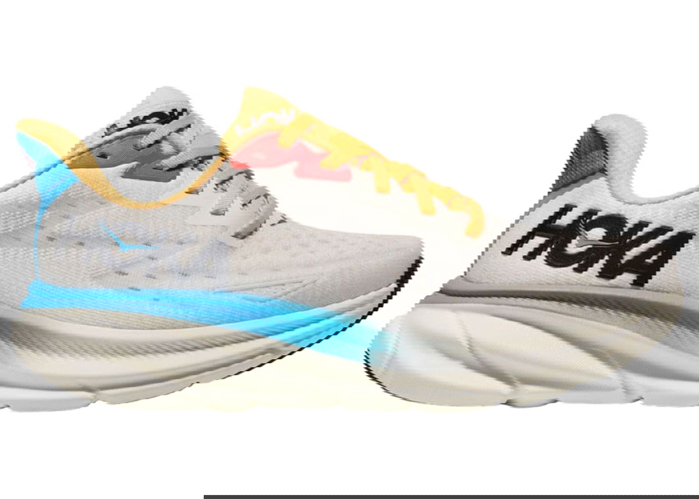 Кецове и обувки Hoka One One Clifton 9 Blanc De Blanc Swim Day W Бежово | 1127896-BSW, 0