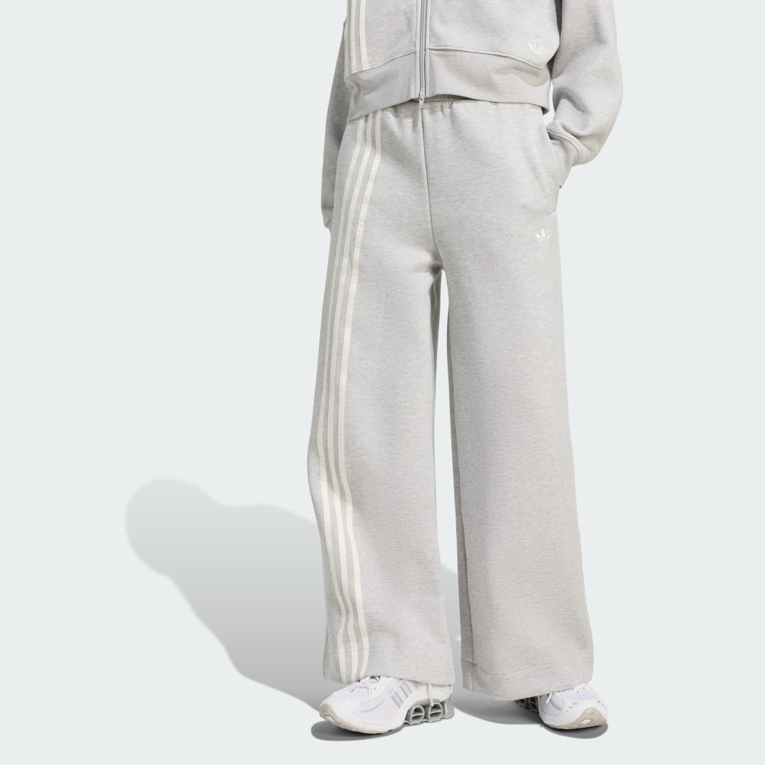 Панталони adidas Performance Off Placed 3-Stripes Wide Leg Pants Сиво | KA0833, 0