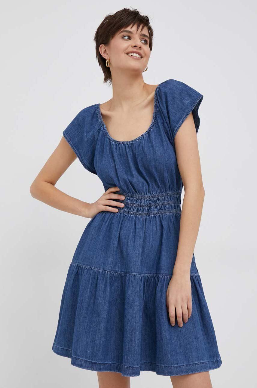 Pокля GAP Denim Dress Тъмно синьо | 570214.00MEDIUMWA, 0