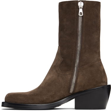 Кецове и обувки Dries Van Noten Dries Van Noten Suede Boots Кафяво | 252-021706-106, 2