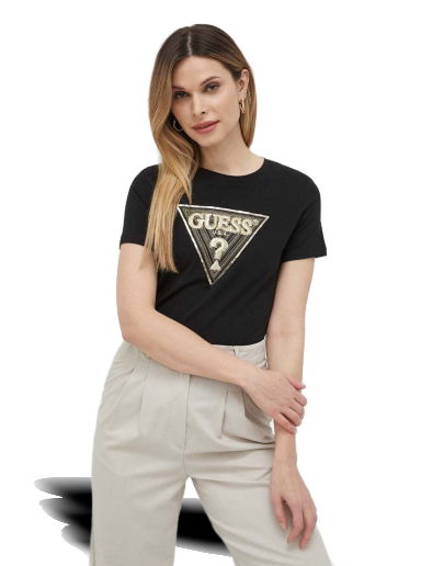 Тениска GUESS T-Shirt Черно | W3GI61.K6YW1