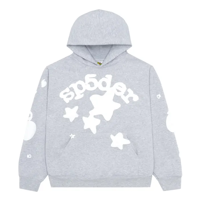 Суитчър Sp5der Sp5der Beluga Hoodie Сиво | 2406-1SS230106BH-GREY, 0