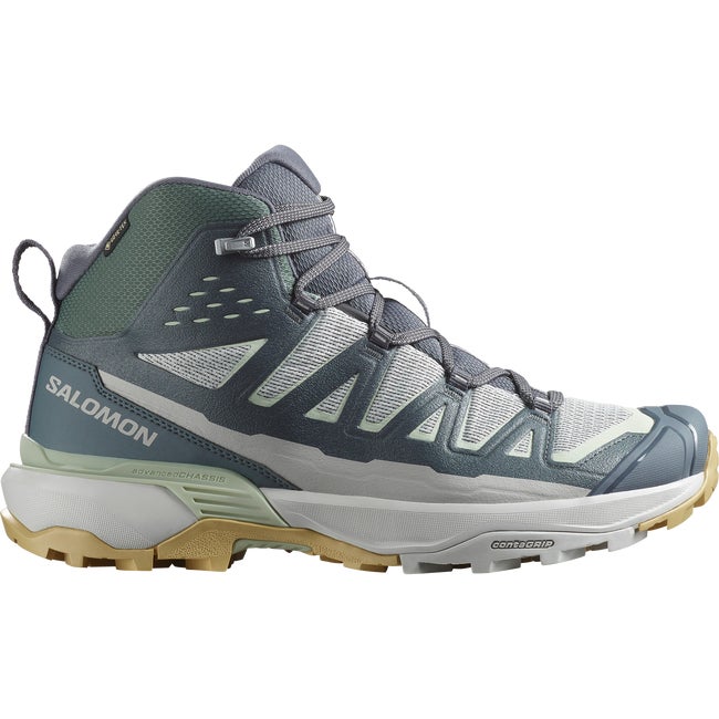 Кецове и обувки Salomon X Ultra 360 Edge Mid Gore-Tex Hiking Boots Зелено | L47816000, 0