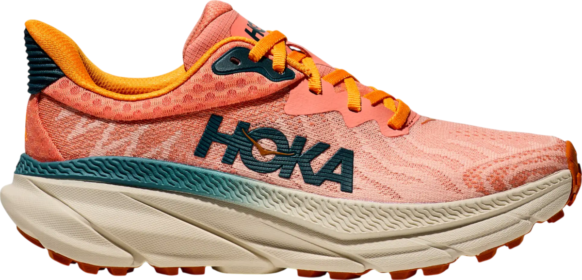 Кецове и обувки Hoka One One Challenger 7 Розово | 1134498-fdsp, 0