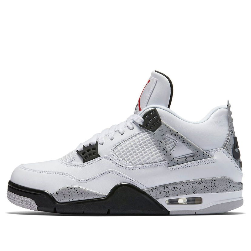 Кецове и обувки Jordan Jordan 4 Retro OG White Cement 2016 Бяло | 840606-192
