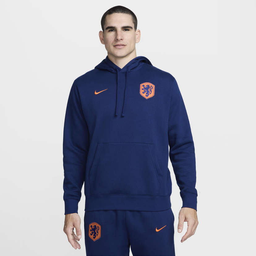 Суитчър Nike Football Netherlands Club Тъмно синьо | FJ7249-492