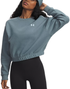 Rival Fleece Piped Crew Cropped Sweatshirt