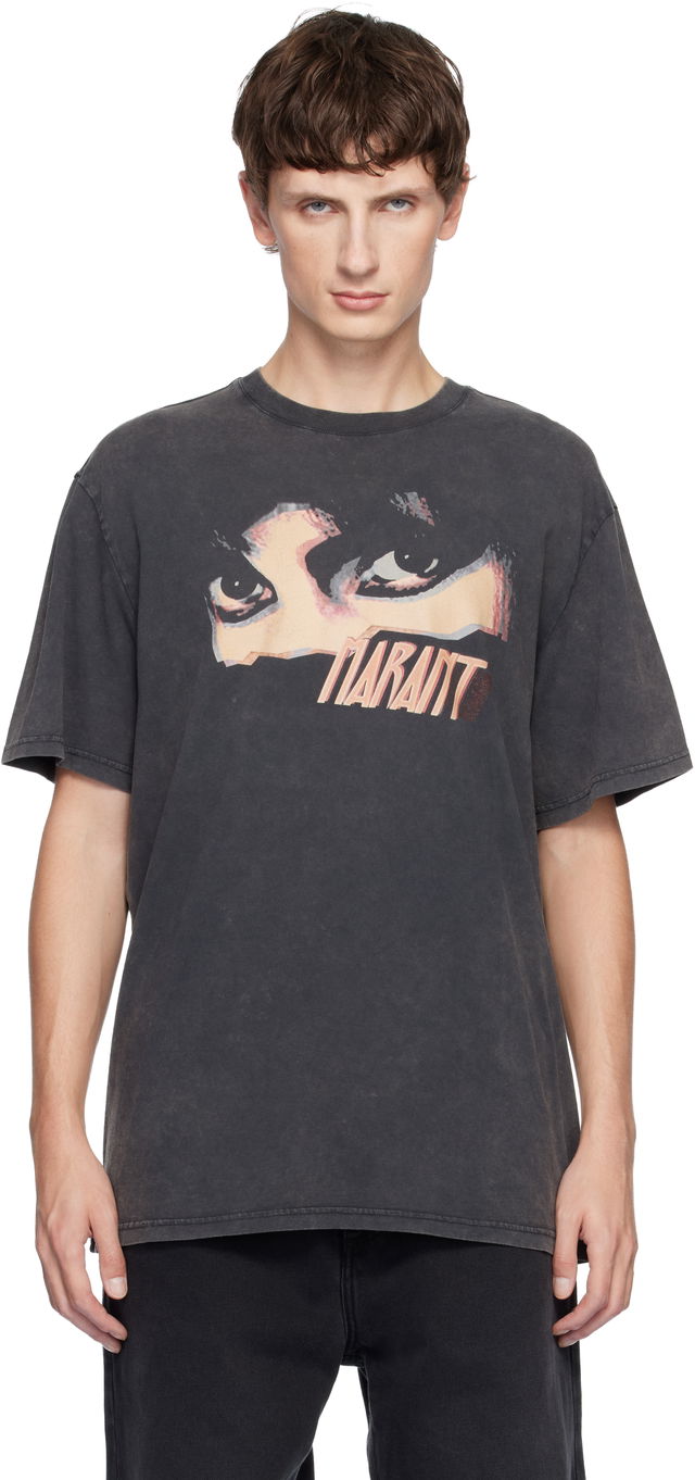 Hugo Graphic Print Crewneck T-shirt