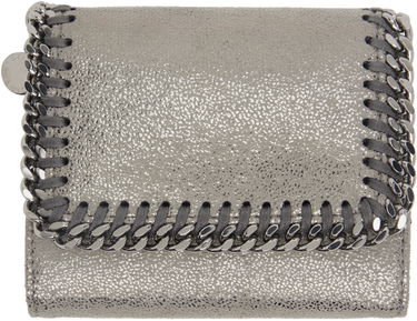 Портфейл Stella McCartney Stella McCartney Falabella Small Flap Wallet Металик | 431000WP0609, 0
