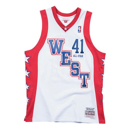 Фланелка Mitchell & Ness NBA West All-Star Basketball Jersey Бяло | SMJYLG18027-ASWWHIT04DNO